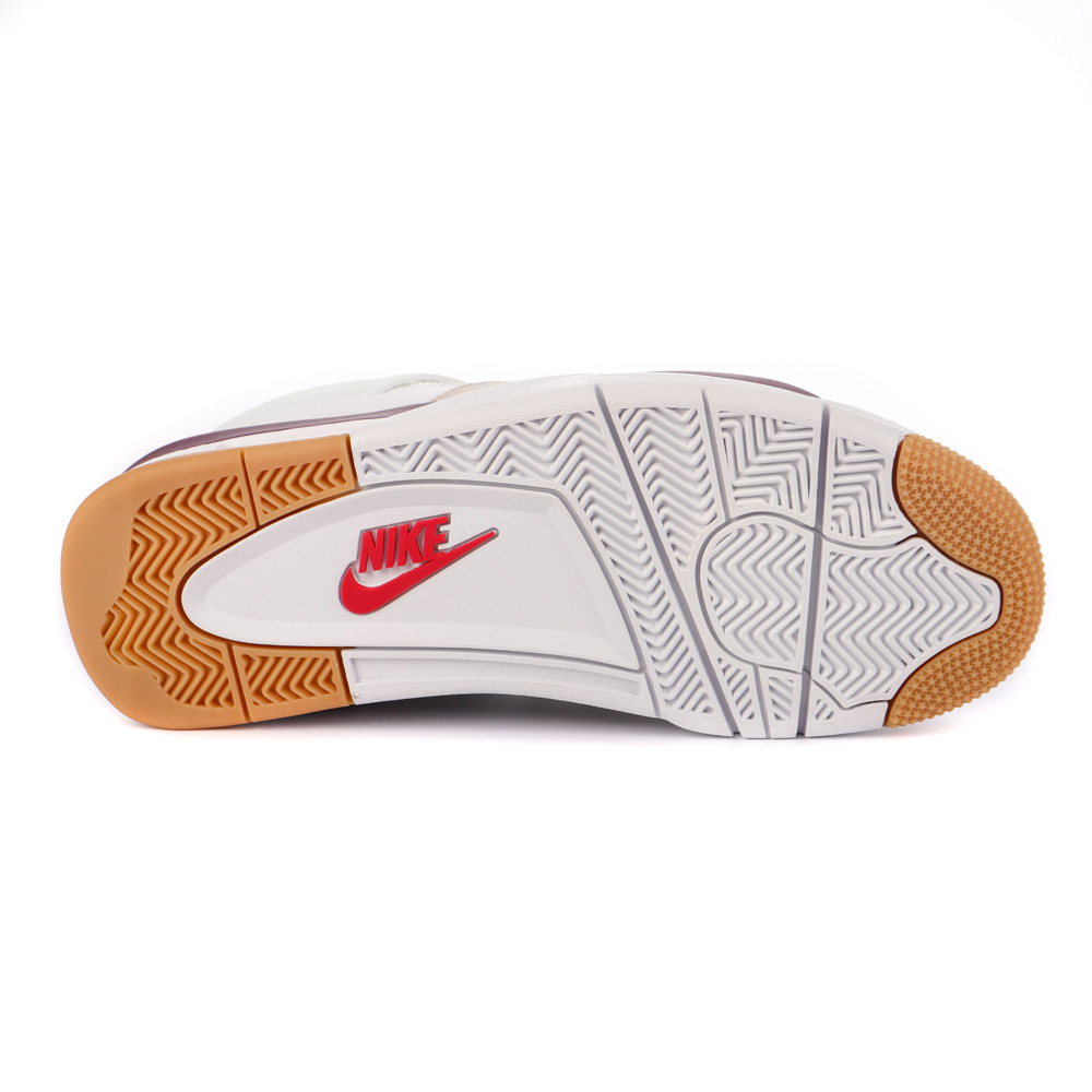 Nike SB x Air Jordan 4 AJ4 White Purple