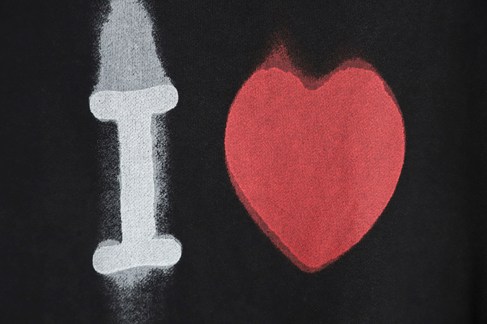 Ba*len*cia*ga 23fw valentine heart hoodie