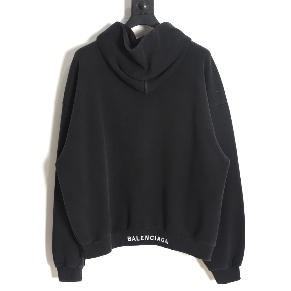 Ba*len*cia*ga 23fw valentine heart hoodie