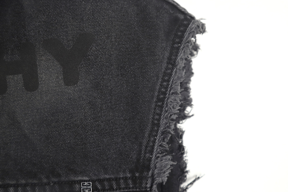 Givenchy 23FW Washed Denim Vest