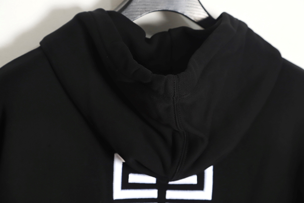 Givenchy 22FW four grid embroidered hoodie