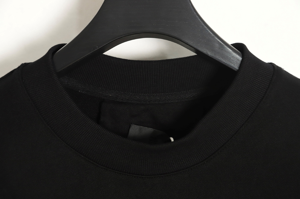 Givenchy 23FW fuzzy print crewneck sweatshirt