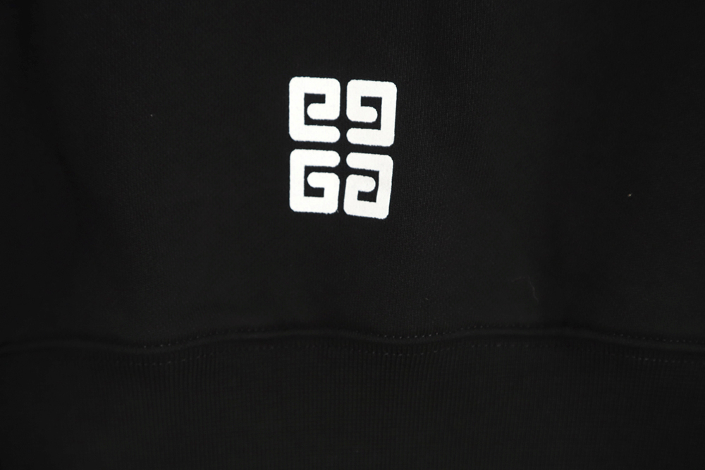 Givenchy 22FW letter print hooded sweatshirt