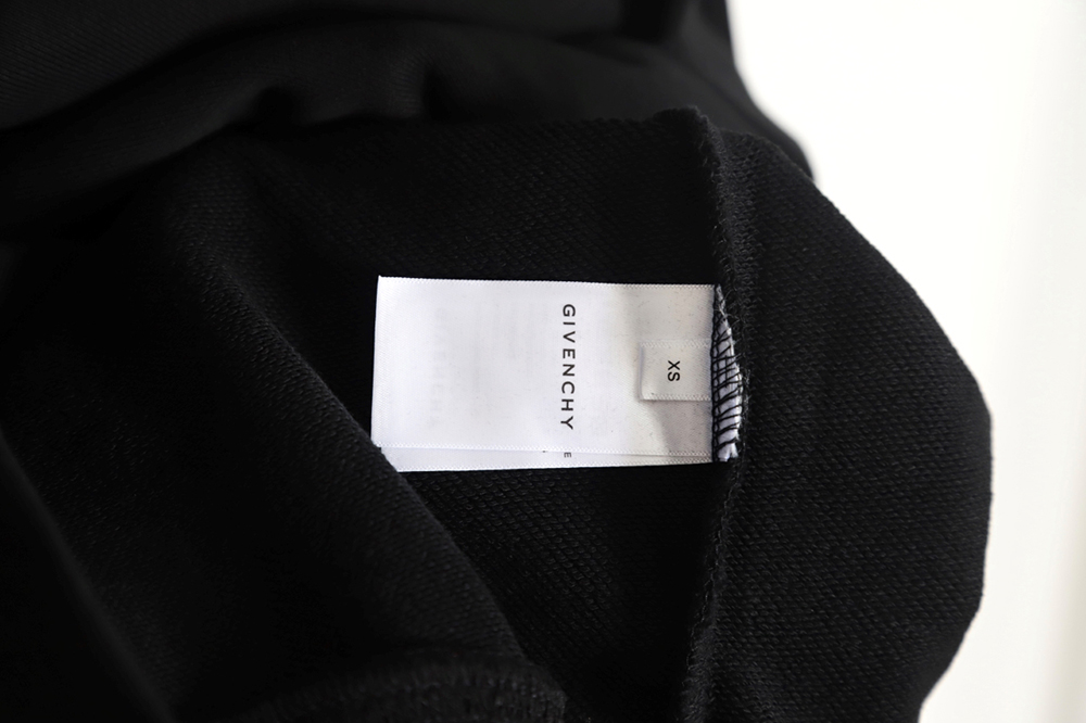 Givenchy 22FW letter print hooded sweatshirt