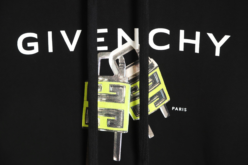 Givenchy 22FW Lock Letter Hoodie Hoodie