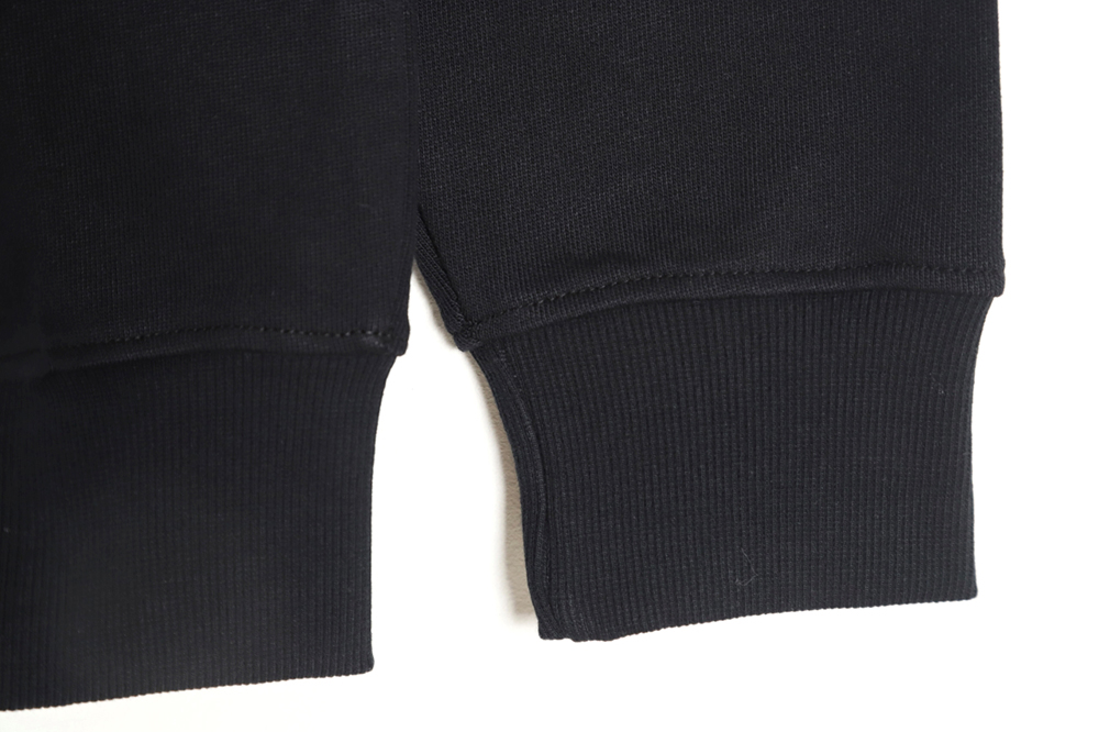 Alexander wang 23FW foam flag letter crew neck sweatshirt