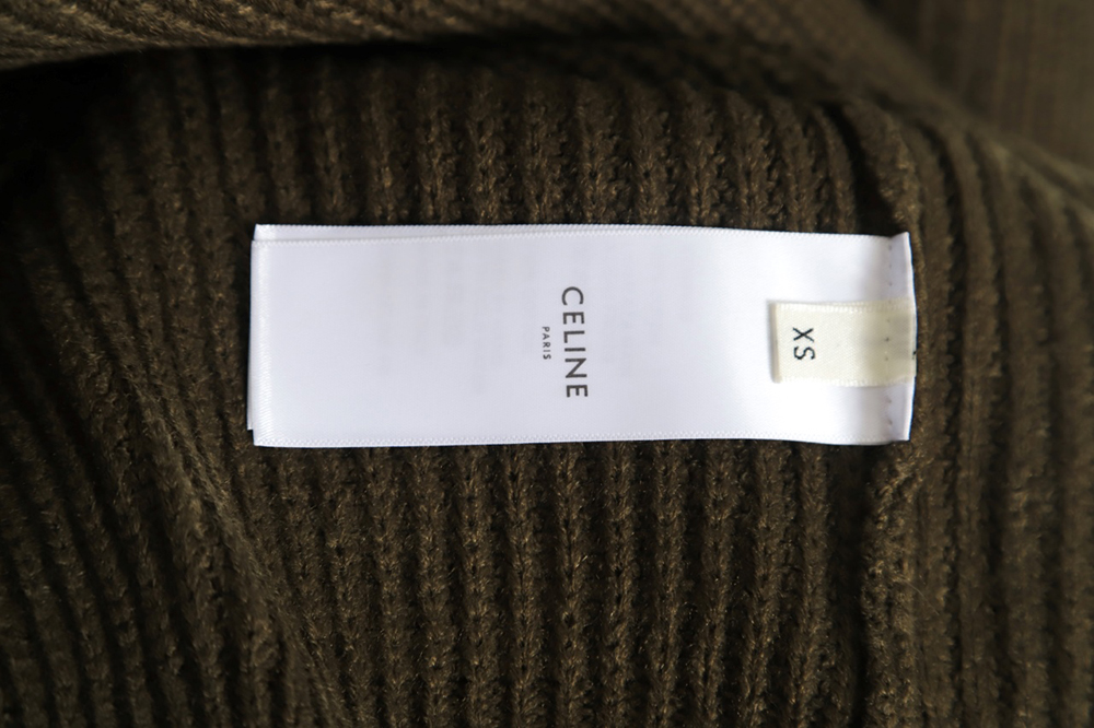 Ce**e 23fw letter logo crew neck sweater