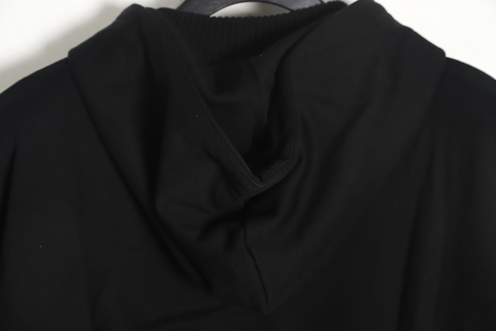 Givenchy heavy-tech knitted sweater patchwork jacket