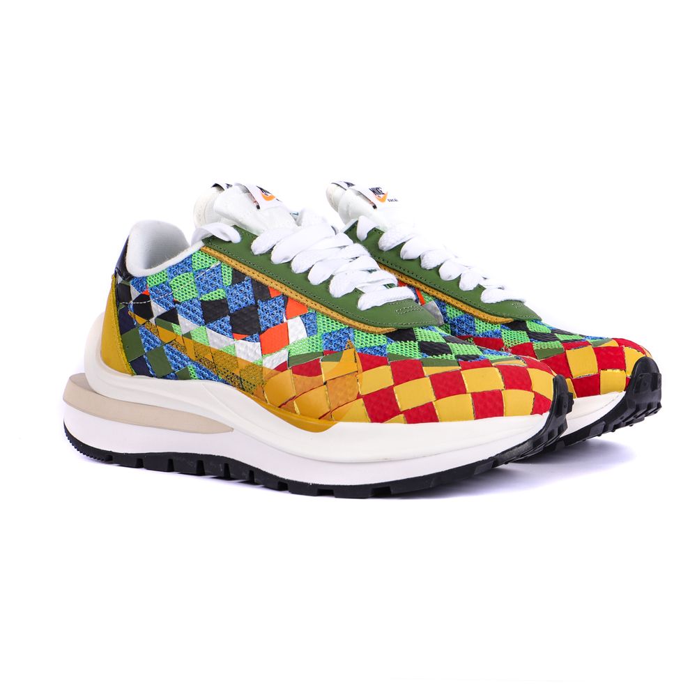 sacai x Nike LDVaporwaffle Mix Low Green Gusto
