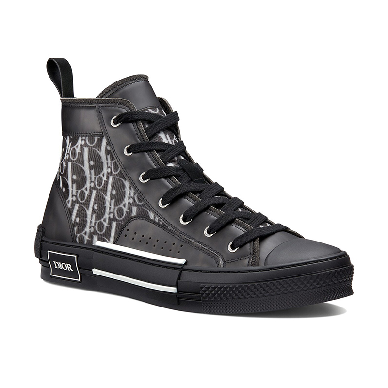D*or b23 high top canvas oblique black