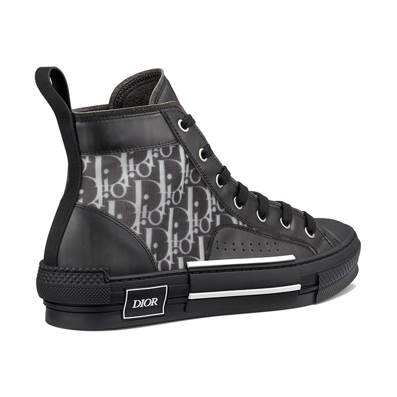 D*or b23 high top canvas oblique black