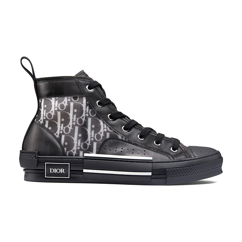D*or b23 high top canvas oblique black