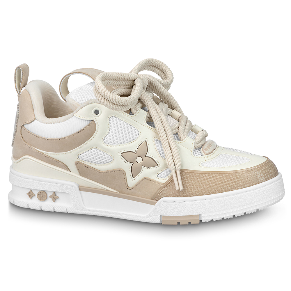 l0*is V*t0n lv skate sneaker beige white