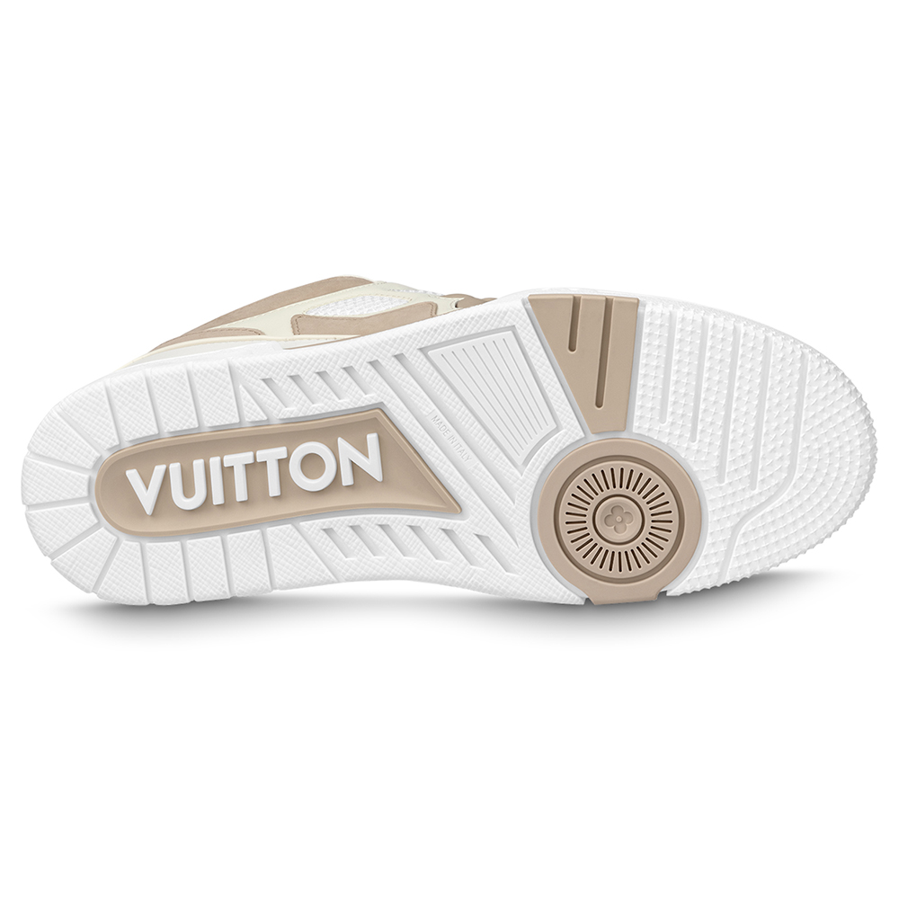 l0*is V*t0n lv skate sneaker beige white