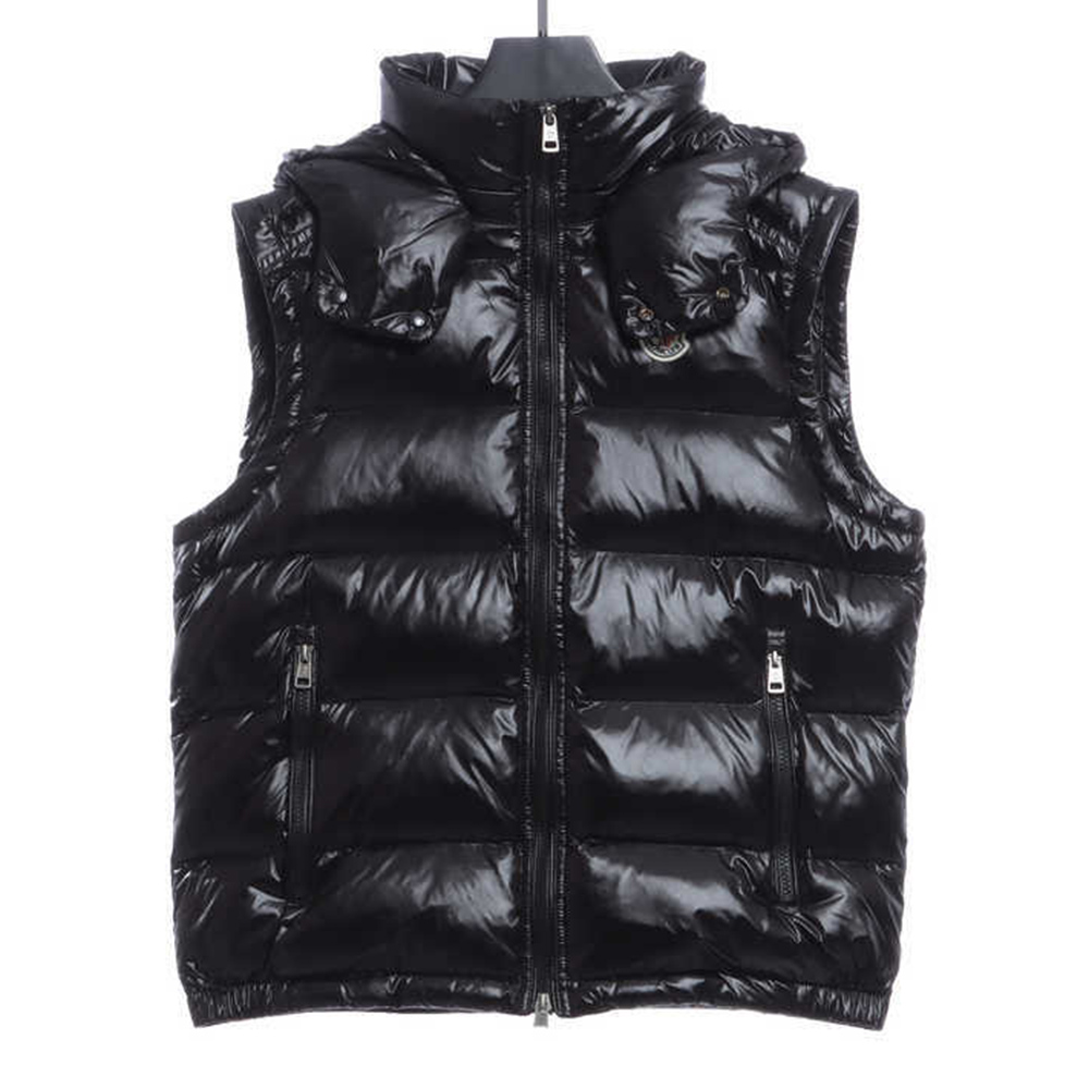 Moncler classic logo hooded vest