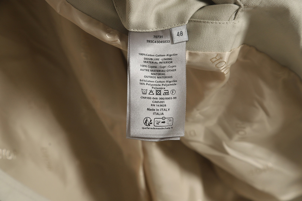 D*or 23ss autumn and winter new stand collar long sleeve flight jacket