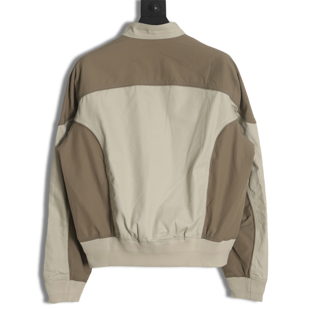 D*or 23ss autumn and winter new stand collar long sleeve flight jacket