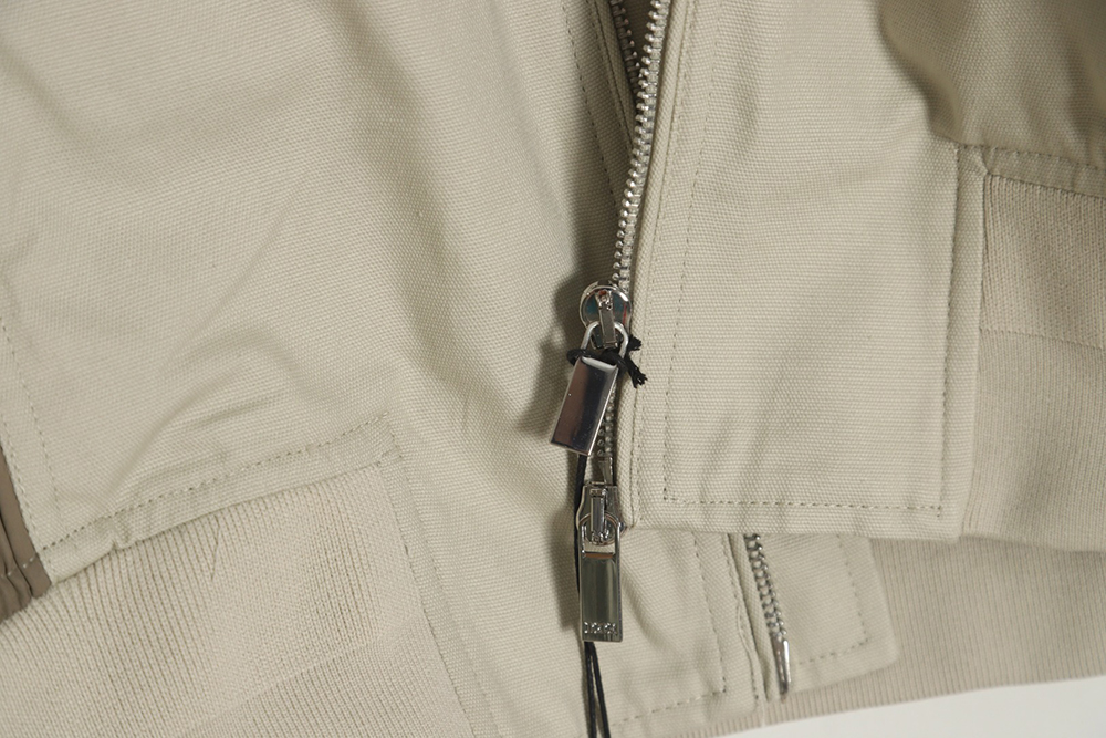 D*or 23ss autumn and winter new stand collar long sleeve flight jacket