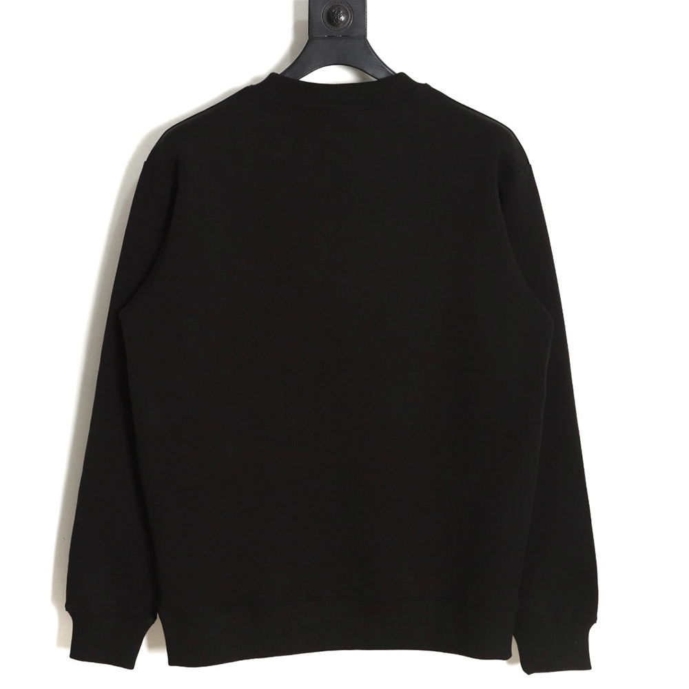Pra*a 22fw triangle pocket crew neck sweatshirt