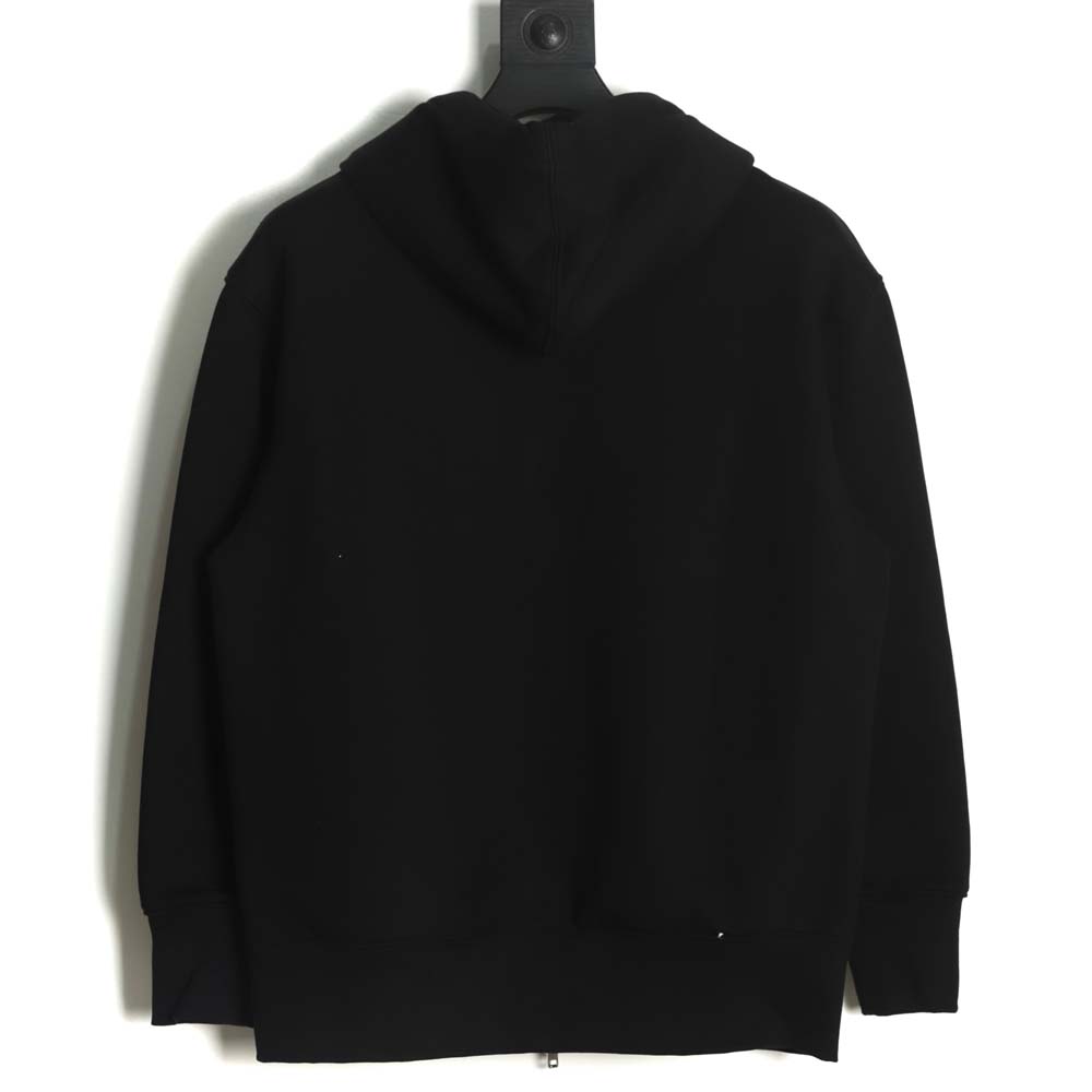 Givenchy 22FW lock double slider heavy velvet zipper jacket