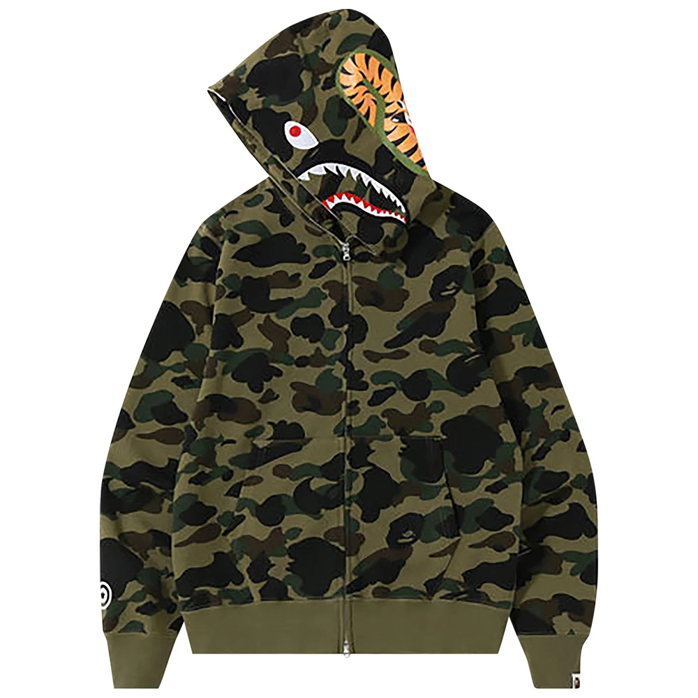 BAPE 1st Camo Shark Full Zip Hoodie 