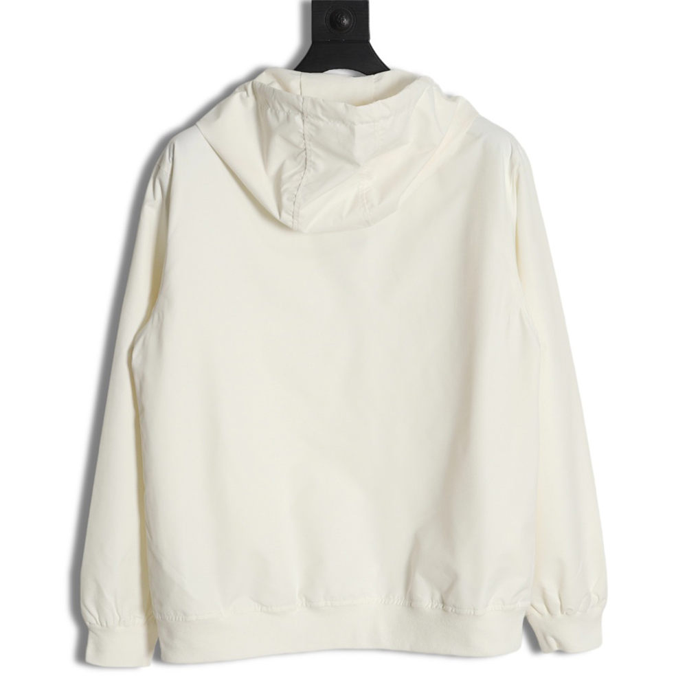 Pra*a 23fw metal lock functional hooded jacket