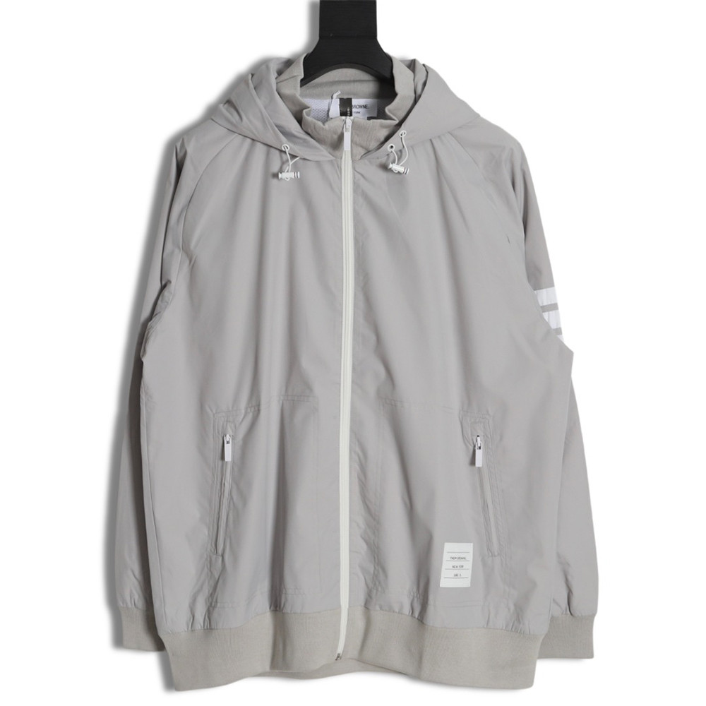 Thom Browne four-bar trench coat