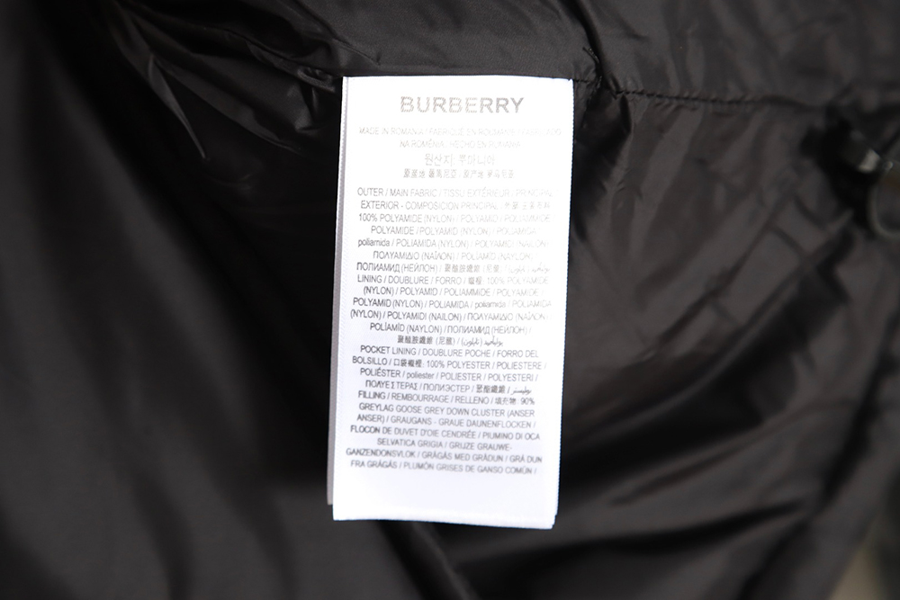 B**rry 21fw detachable sleeve down jacket