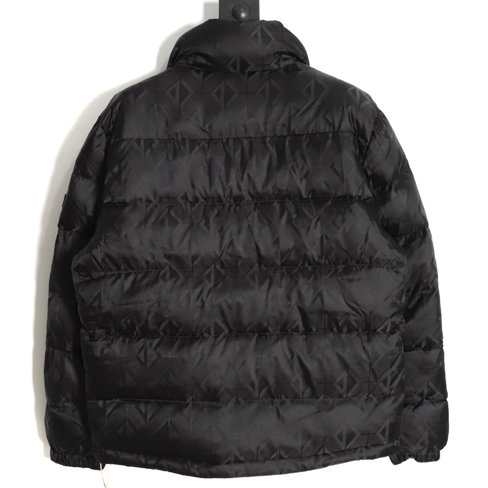 d*or 20fw all-over printed dark pattern Di*m*nd down jacket