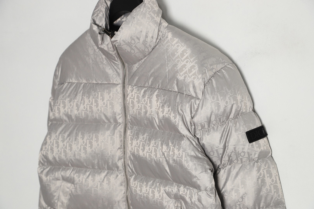 D*or 20fw all over printed dark pattern presbyopic down jacket