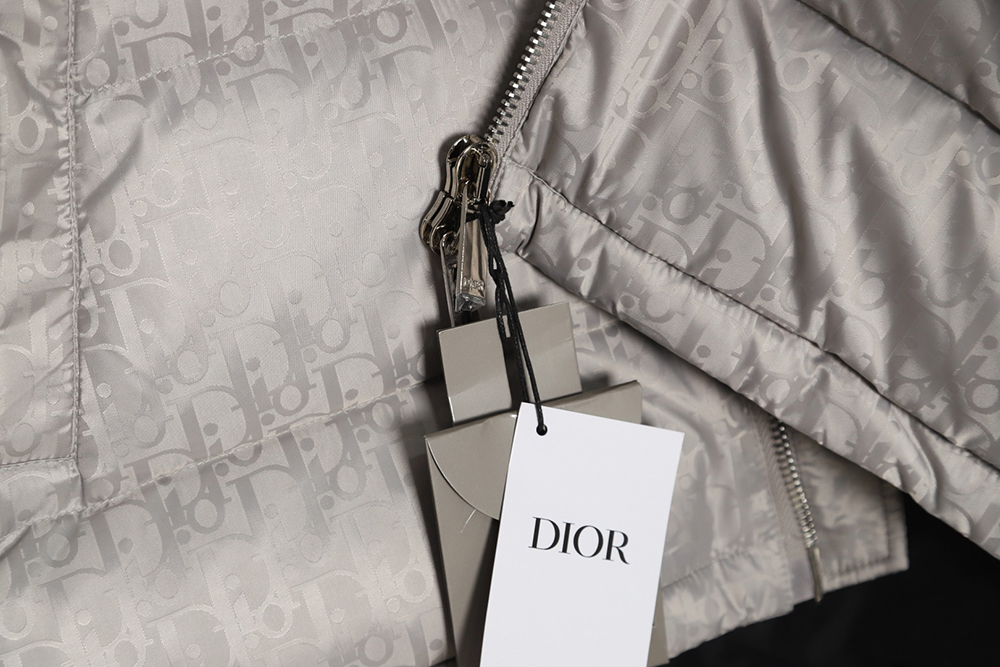 D*or 20fw all over printed dark pattern presbyopic down jacket