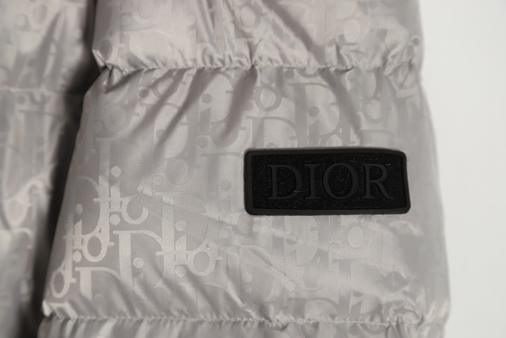 D*or 20fw all over printed dark pattern presbyopic down jacket
