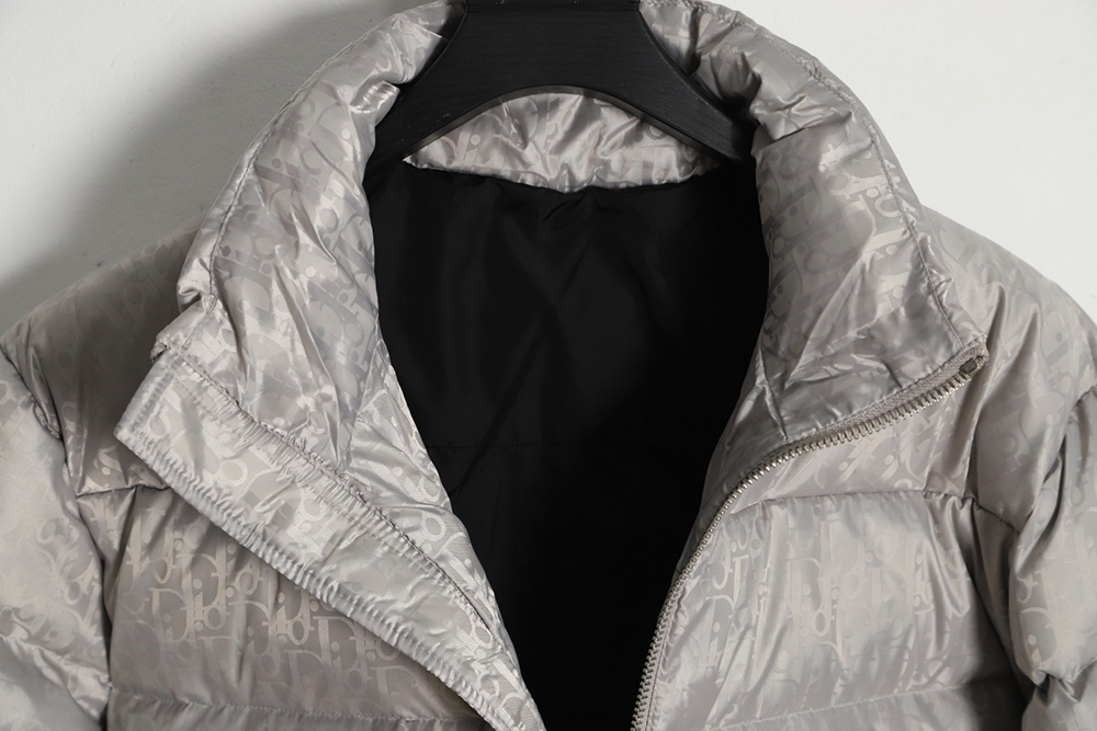 D*or 20fw all over printed dark pattern presbyopic down jacket