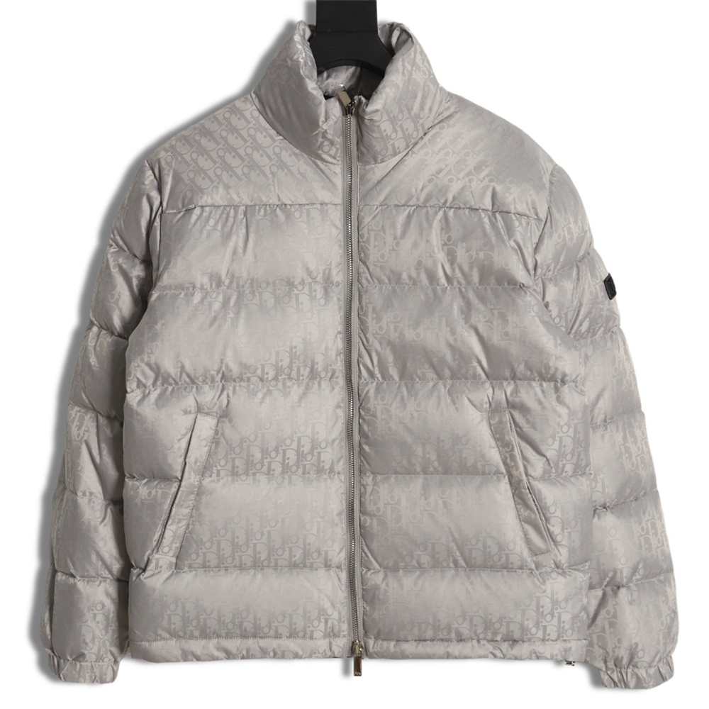 D*or 20fw all over printed dark pattern presbyopic down jacket