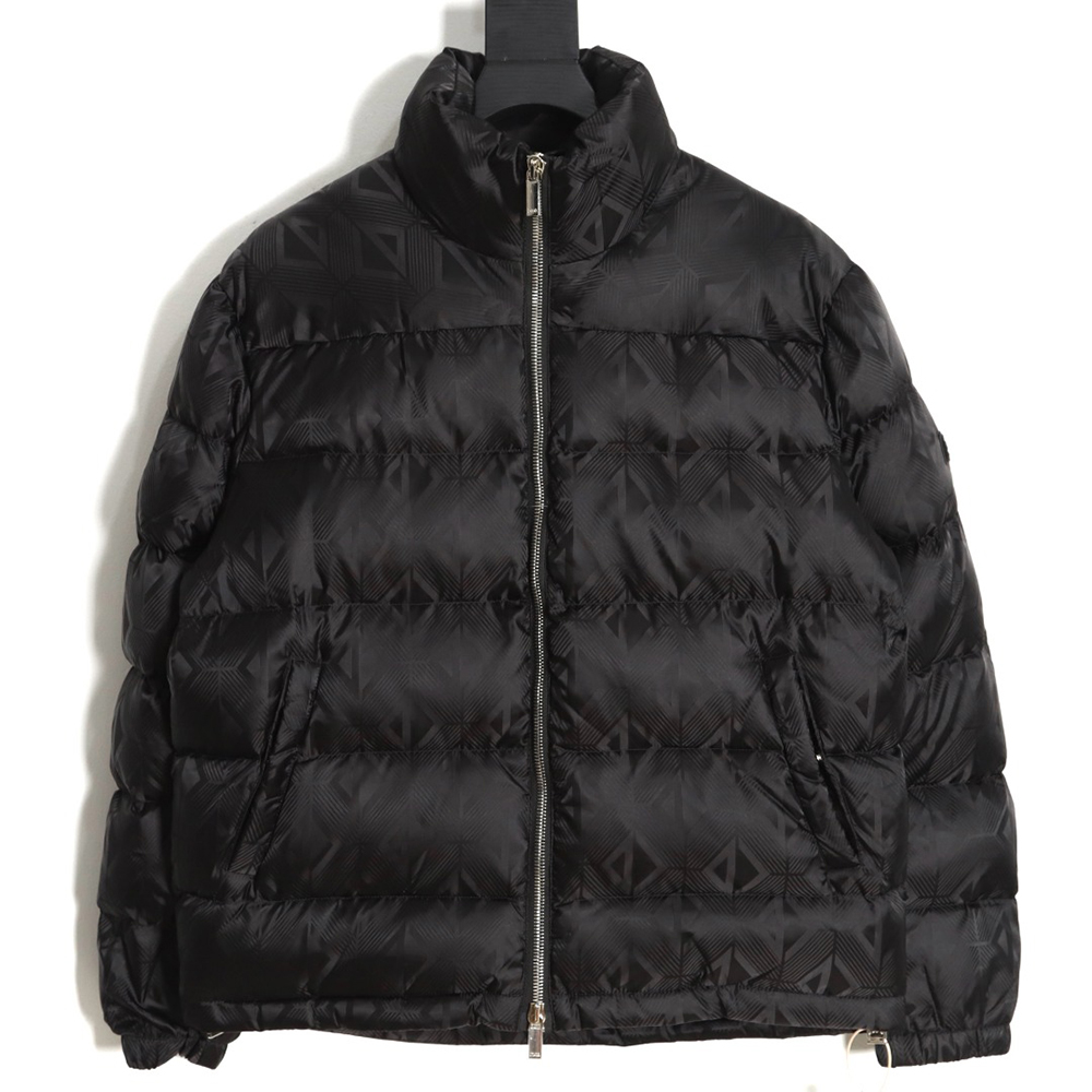 d*or 20fw all-over printed dark pattern Di*m*nd down jacket