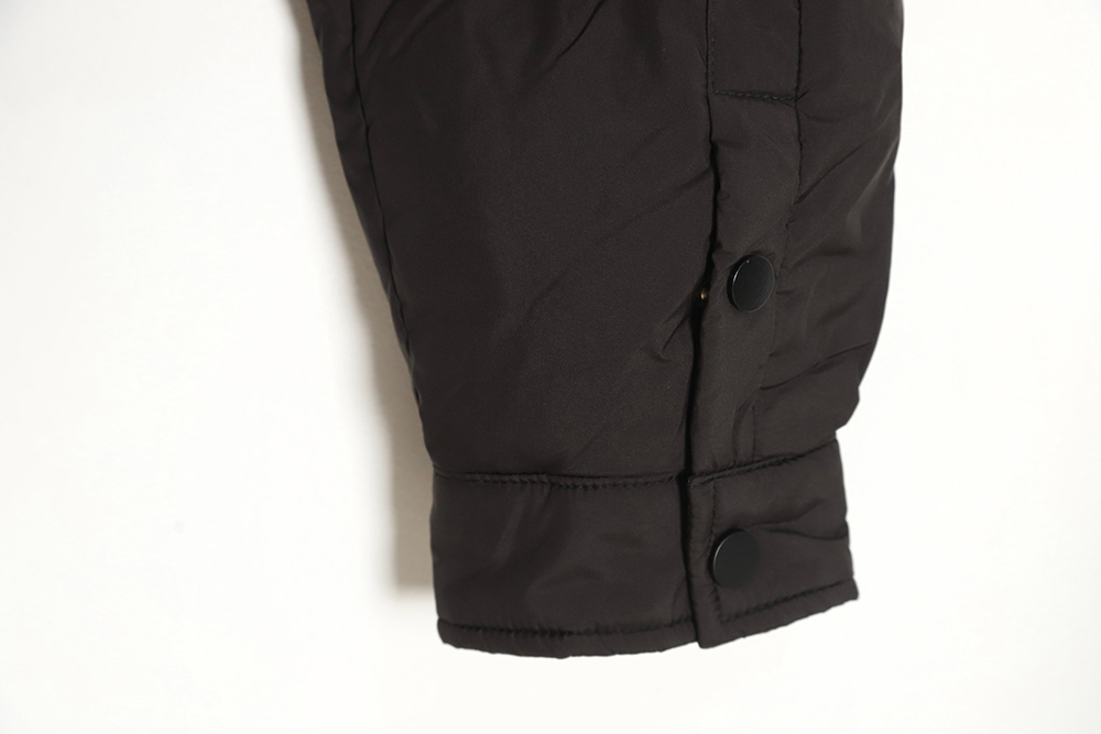 Pra*a inverted triangle stand collar short down jacket