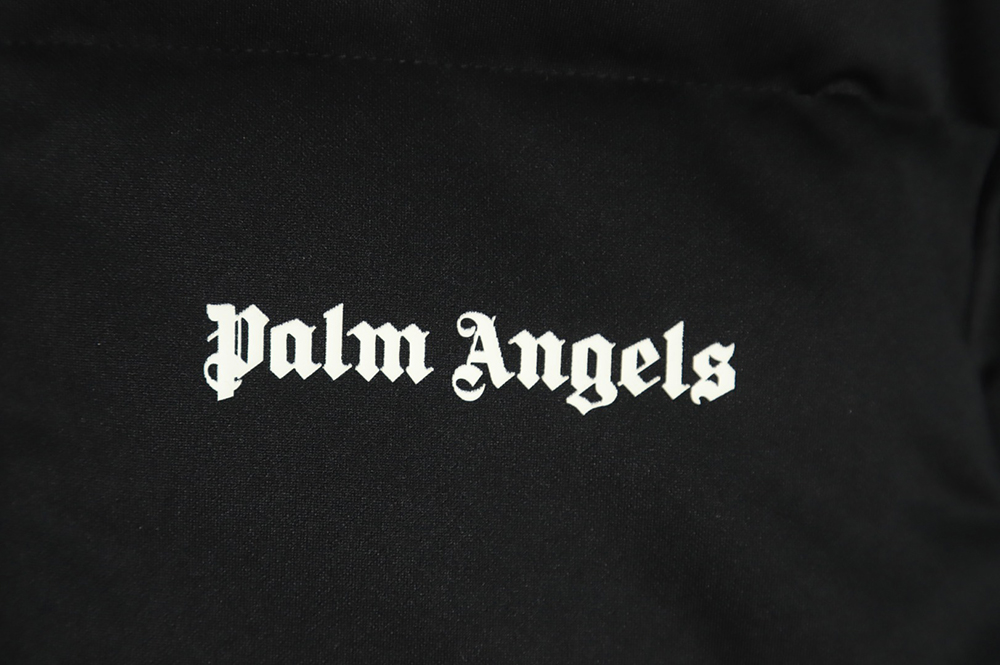 Moncler x Palm Angels joint logo color strip embroidered logo down jacket