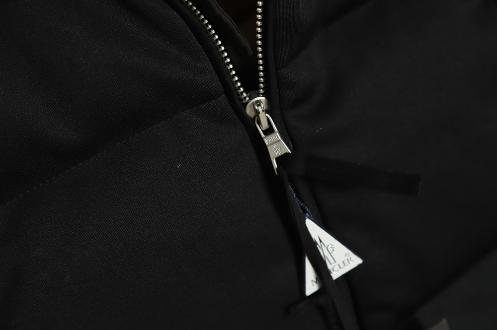 Moncler x Palm Angels joint logo color strip embroidered logo down jacket