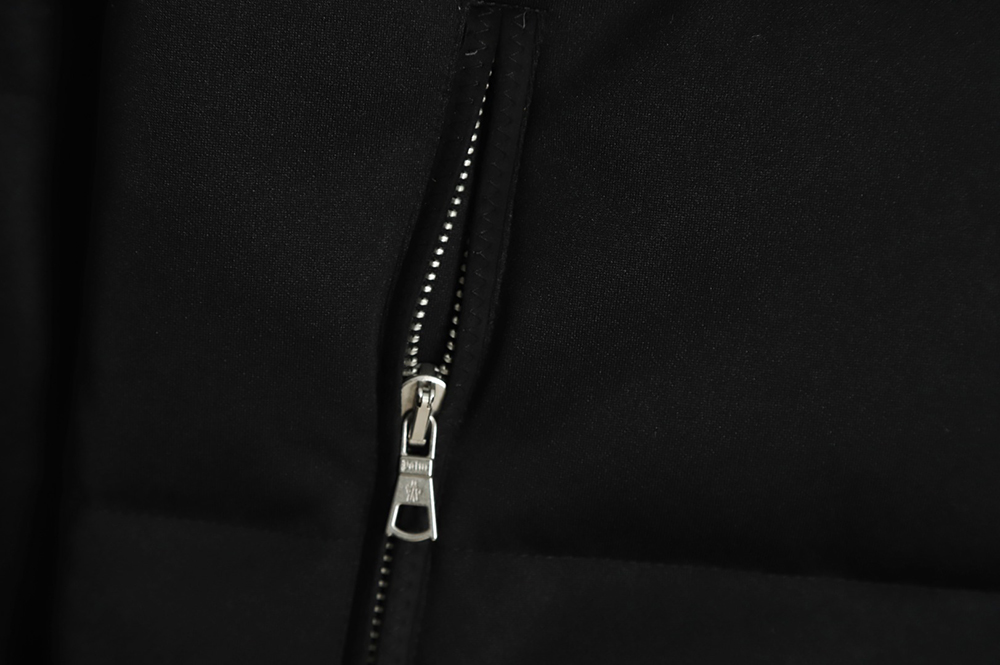 Moncler x Palm Angels joint logo color strip embroidered logo down jacket