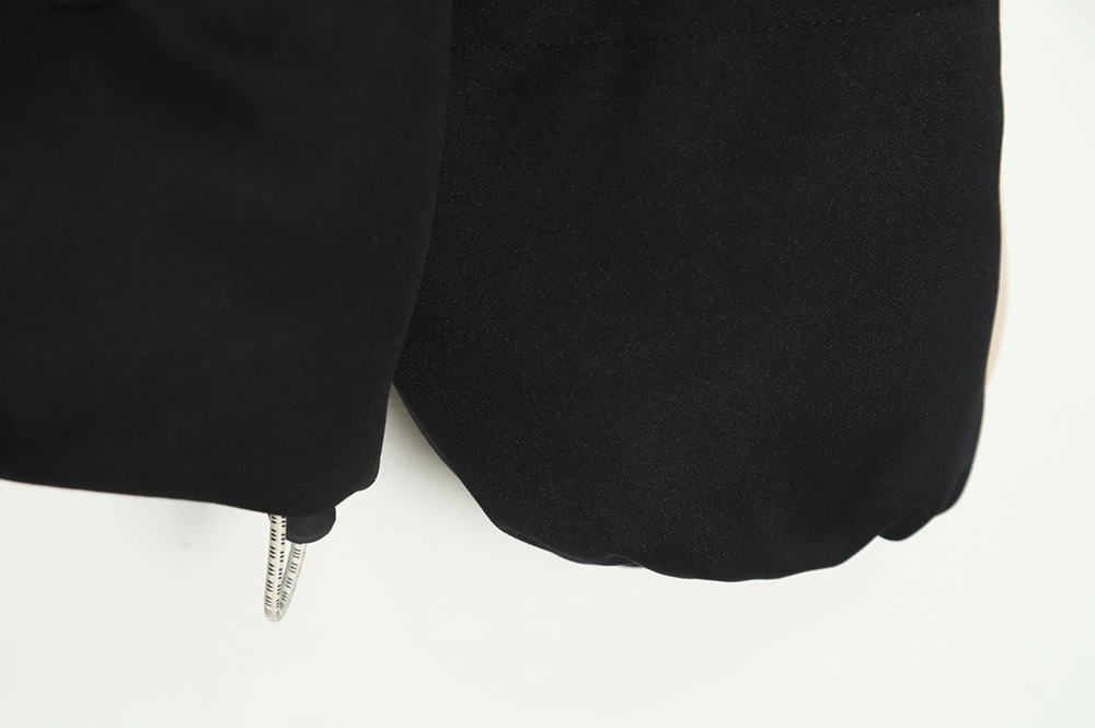 Moncler x Palm Angels joint logo color strip embroidered logo down jacket