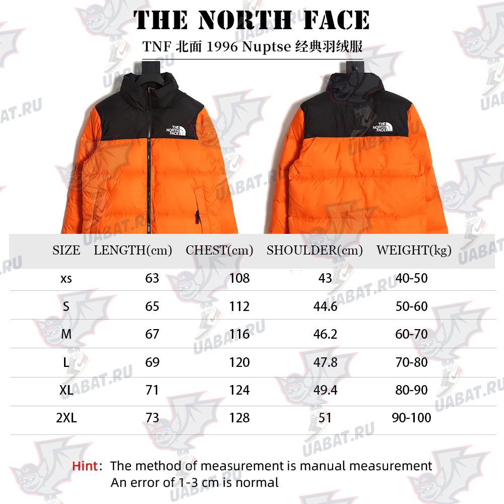 the nor*h F**e 1996 nuptse classic down jacket