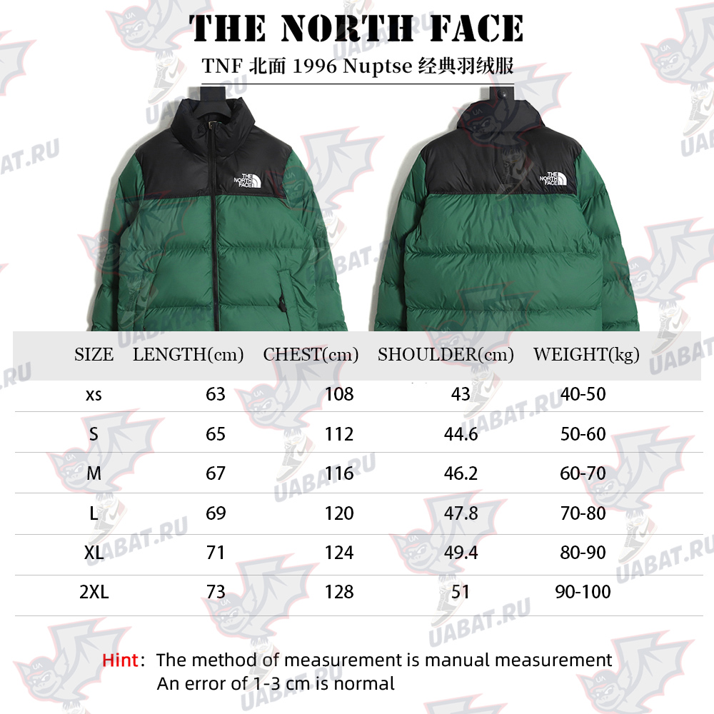 the nor*h F**e 1996 nuptse classic down jacket