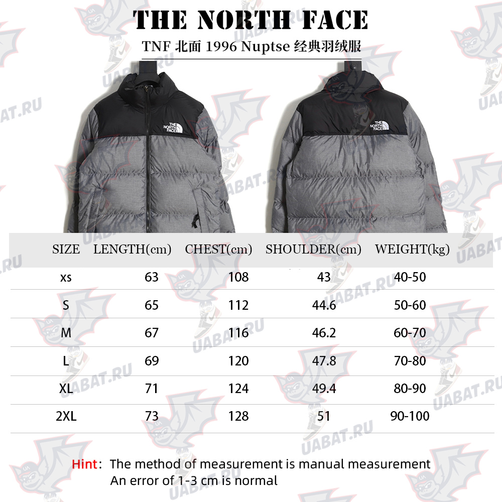 the nor*h F**e 1996 nuptse classic down jacket