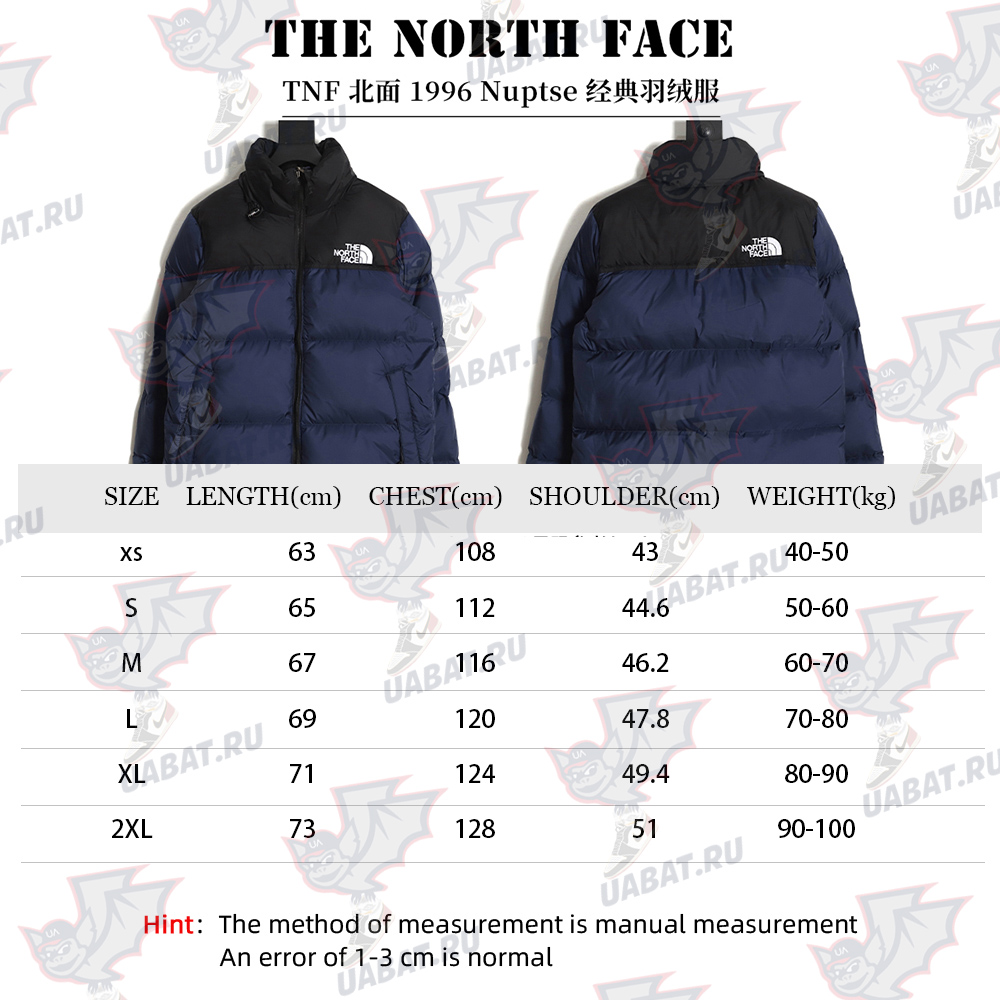 the nor*h F**e 1996 nuptse classic down jacket