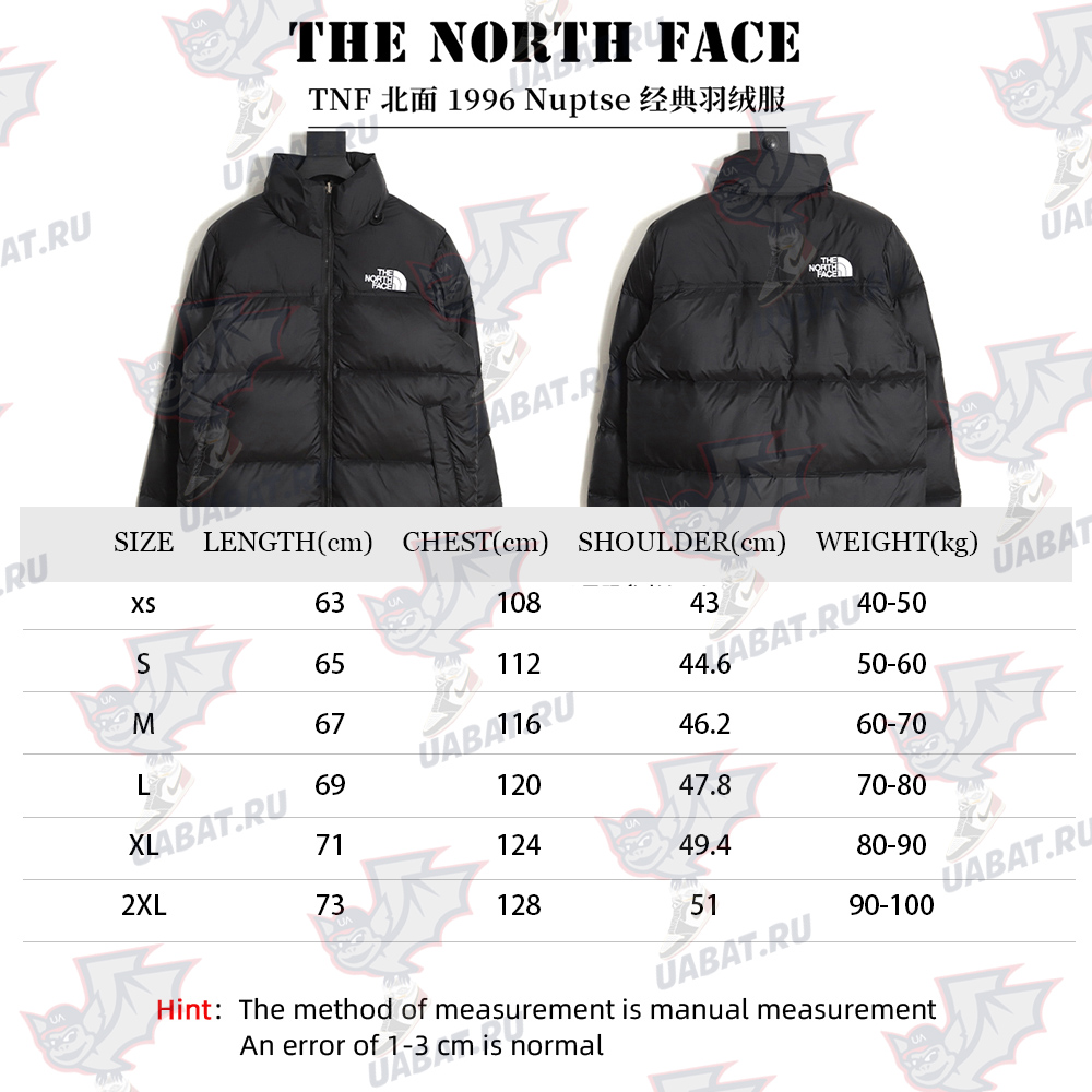 the nor*h F**e 1996 nuptse classic down jacket
