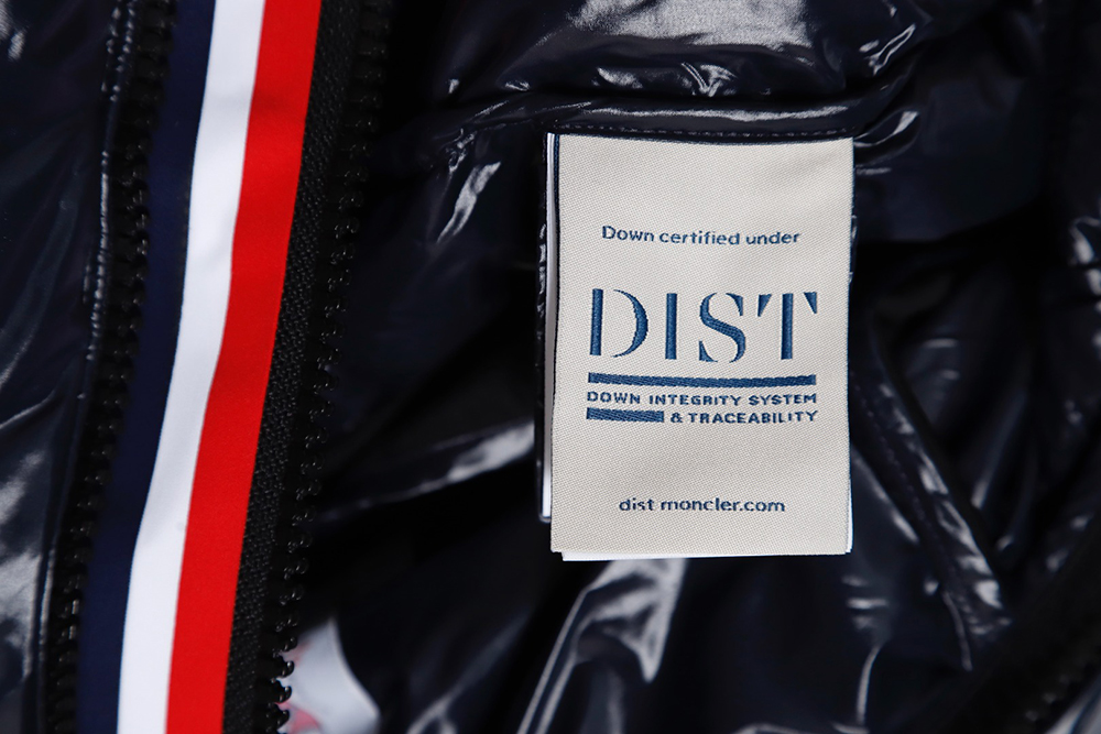 Moncler 23FW GRENOBLE series knitted patchwork down stand collar casual jacket