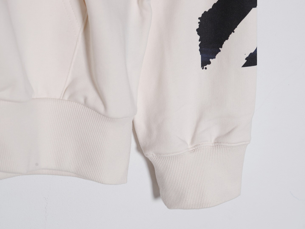 OFF-WHITE Monet oil painting printed zipper hoodie