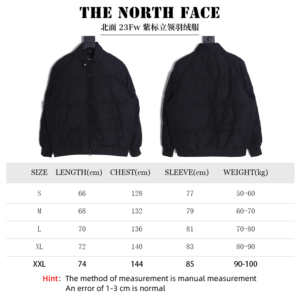 the nor*h F**e 23fw purple label stand collar down jacket