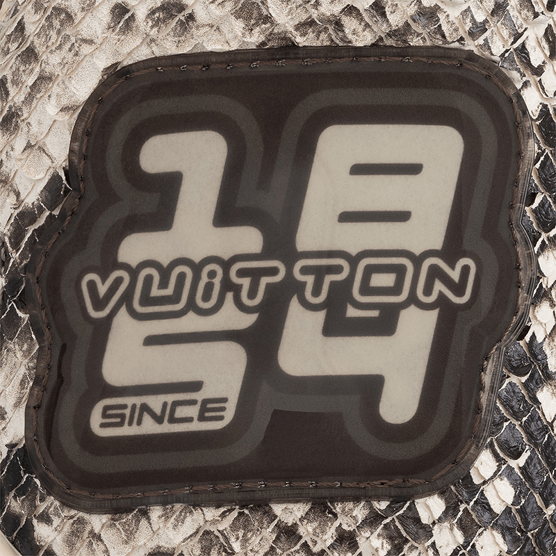 l0*is V*t0n skate sneaker brown snakeskin