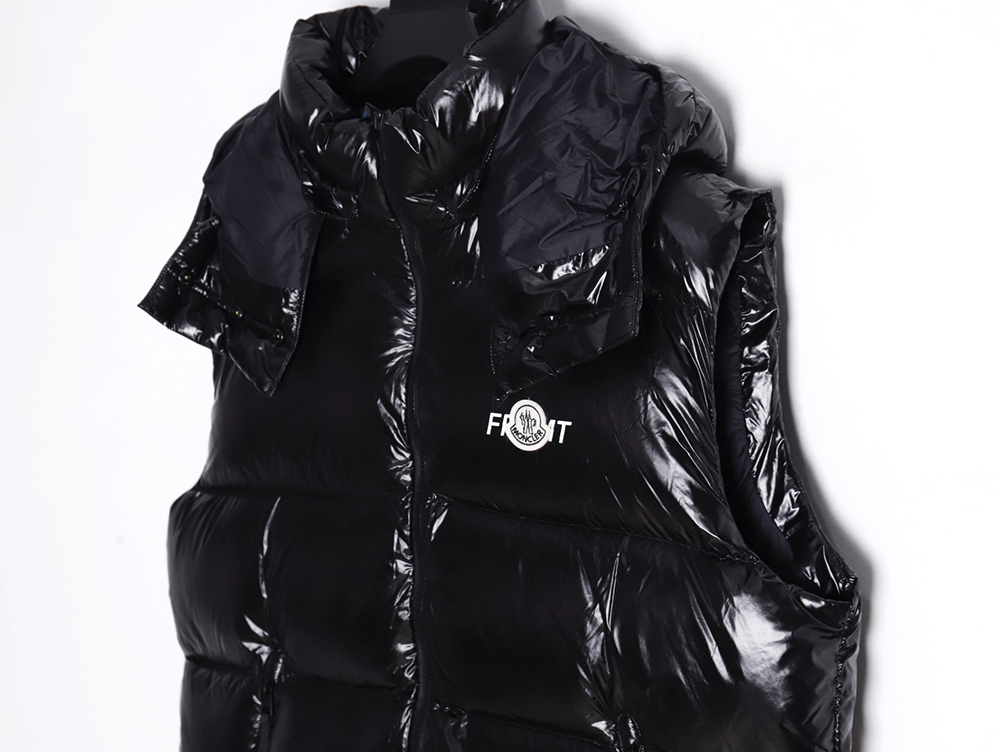 Moncler X FRGMT joint hooded down vest